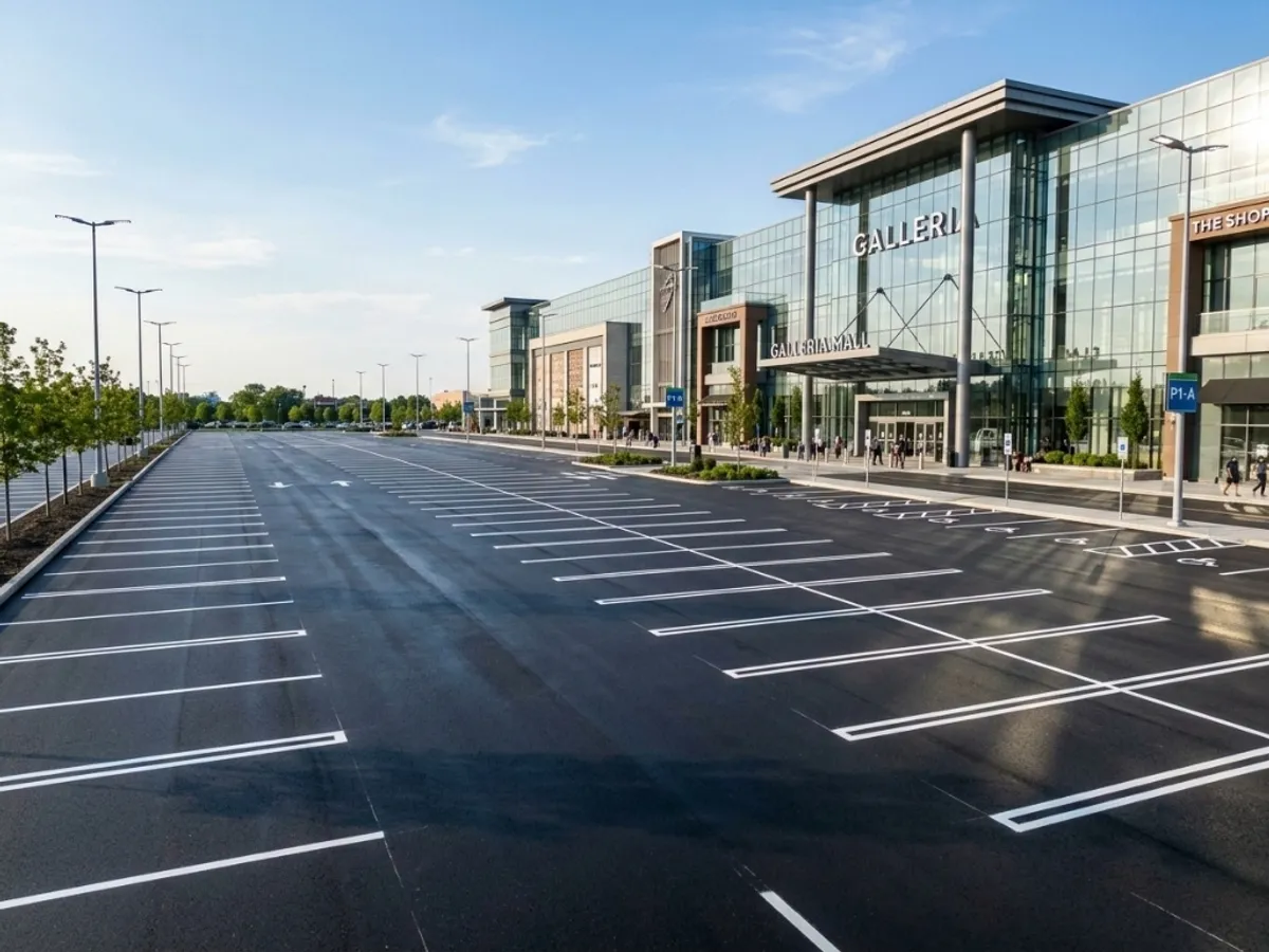 Парковка ТРЦ «Мега»