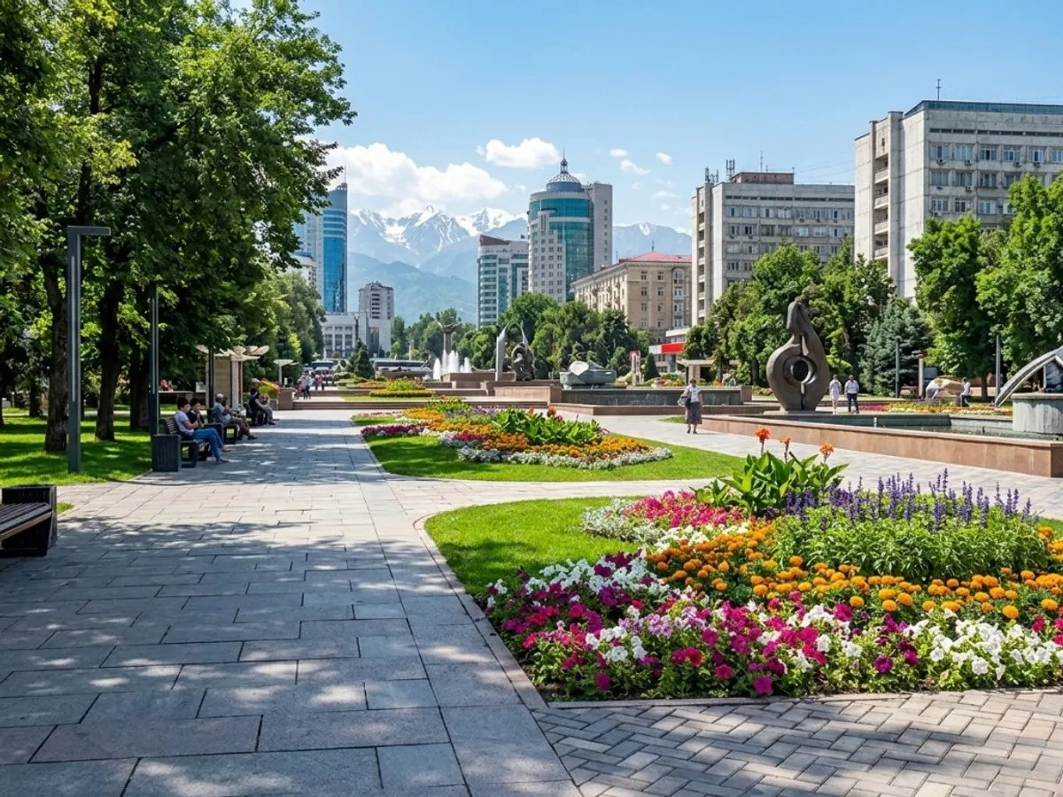 Сквер на ул. Абая